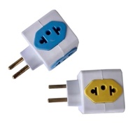 Adaptador Tomada Benjamim Cubo 3D 4 Entradas 10A/20A Padrão Novo 3 Pinos - imagem 2