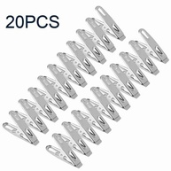 Pinos de Aço Inoxidável para Roupas - 20pcs | PEGS ROPOS - Clipes Resistentes e Multifuncionais para Casa - imagem 5