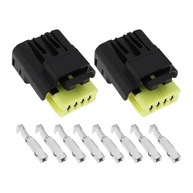 Conector Sensor Bomba Combustível 4 Pinos com Terminais 8201348602 - Compatível Renault, Citroen, Peugeot e MINI - imagem 2