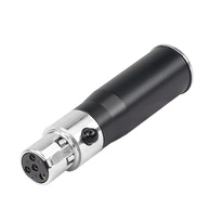 Adaptador Mini XLR 3 Pinos para XLR 4 Pinos: Conexão Profissional para sua Câmera e Microfone - imagem 1