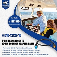 Adaptador Transdutor Garmin 8 Pinos para 12 Pinos XID - Qualidade Premium DearChan - imagem 3