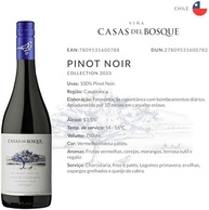Vinho Tinto Chileno Casas Del Bosque Collection Pinot Noir 750ml - imagem 3