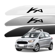 Friso Lateral Porta Ford Ka Hatch Sedan 2015-2021 Facão Pintado Original - imagem 2