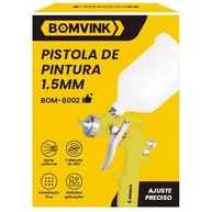 Pistola de Pintura Pulverizador Bico1,5mm 600ml Bomvink - imagem 5