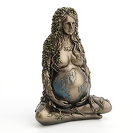 Veronese Design Estatueta Grávida em Resina com Pintura Manual - 10cm - imagem 5