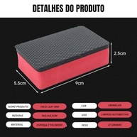 Taco Clay Bar Premium: Descontaminação Profunda para Pintura e Vidros do seu Carro - imagem 3