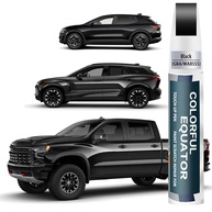 Tinta de Retoque Preto Premium para Chevrolet - Caneta de Pintura 2 em 1 com Removedor de Arranhões - imagem 1