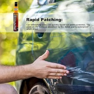 Caneta de Pintura Automotiva Preta, Prata e Branca - Reparo Fácil de Arranhões e Ferrugem 12ml - imagem 3