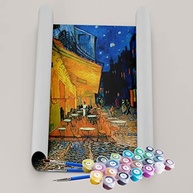 Kit de Pintura Terapêutica - Terraço do Café à Noite - Van Gogh | MAUE ART STORE - imagem 3