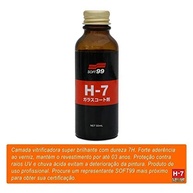 H7 Glass Coat Vitrificador de Pintura 50ml Soft99 - imagem 3