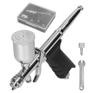 Kit Airbrush T217BA Profissional - Sistema Dual Action com Bico 0,3mm para Pintura, Maquiagem e Arte - imagem 1