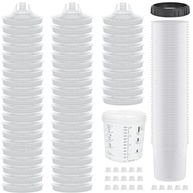 Copo de Mistura Descartável para Pistola de Pintura Automotiva – Kit com 50 Unidades 20 oz - imagem 2