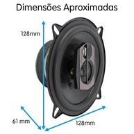 Alto Falante Pioneer TS-1390BR 5" 120W RMS Triaxial - Som Potente e Claro - imagem 3
