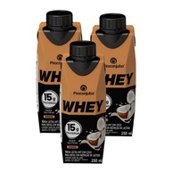 Piracanjuba Whey Zero: 3x Coco 250ml + 15g Proteína - imagem 1