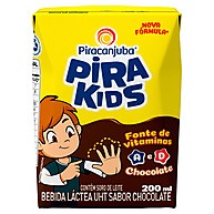 Pirakids School Chocolate 200ml: Nutrição e Sabor! - imagem 1