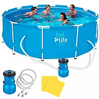 Piscina 7000L com Bomba: Diversão Garantida! - imagem 1