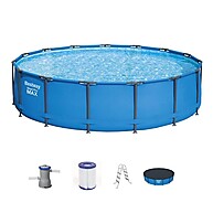 Piscina Bestway Steel Pro Max 14970L: Seu Verão! - imagem 1