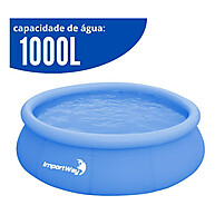 Piscina Inflável 1000L Importway: Refresque-se! - imagem 1