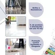 Cera Antiderrapante Acrílica Brilho Piso Novo 5L - Proteção e Segurança para Qualquer Piso - imagem 3