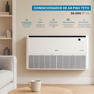 Ar-Condicionado Split Inverter Piso Teto 36000 BTUs EOS Master Pro Só Frio – Silencioso e Eficiente - imagem 5