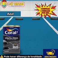Tinta Acrílica Coral Pinta Piso 18L Azul Premium - Resistente e Durável - imagem 3
