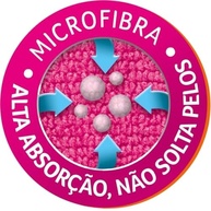 Kit 2 Panos de Chão em Microfibra 70x50cm - Limpeza Profunda para Pisos e Janelas - imagem 5