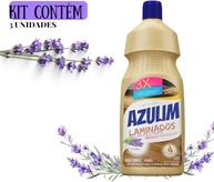 Kit com 3 Limpadores de Pisos Laminados Azulim 750ml - Lavanda - imagem 3