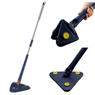 Mop Triangular Giratório 360° com Espremedor - Limpeza Profunda em Pisos, Vidros e Parede - imagem 2