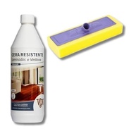 Kit Cera Brilhante + Aplicador para Pisos Laminados e Vinílicos 1L - Brilho Intenso e Proteção Duradoura - imagem 2