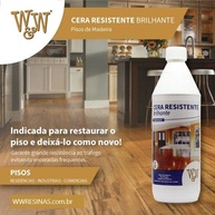 Cera Resistente Brilhante 1L - Alta Proteção para Pisos de Madeira - imagem 4