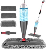 Esfregão Spray com Tanque 800ml - Microfibra Seca e Úmida para Pisos e Cozinha - imagem 1