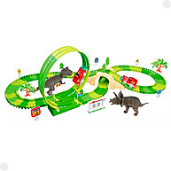 Pista de Dinossauros com Looping: Aventura e Luz! - imagem 1