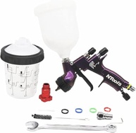 Pistola de Pintura NTOLS 1,3mm - Pulverizador de Tinta com Tanque 600cc e Copo 400cc - imagem 5
