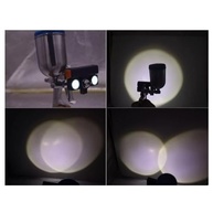 Luz de Pistola de Pintura LED Recarregável - 2 Modos Branco/Quente, Brilho Ajustável para Spray Automotivo - imagem 4