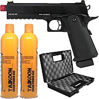 Pistola Airsoft GBB Hi-Capa 5.1: Potência e Precisão! - imagem 1
