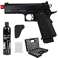 Pistola Airsoft Hi Capa 4.3: Kit Completo + Brinde! - imagem 1