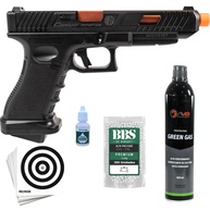 Pistola Airsoft Rossi Combat Master 6mm: Kit Completo! - imagem 1