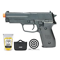 Pistola Airsoft Vigor P226: Kit Completo para Iniciantes - imagem 1