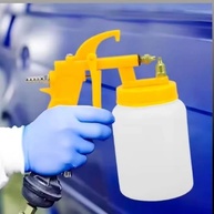 Pistola de Pintura Ar Direto 2,5mm - Alta Precisão para Móveis, Couro e Metais - imagem 4