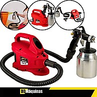 Pistola de Pintura Elétrica 600W Schulz Air Plus – Pintura Profissional em Casa - imagem 1