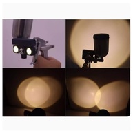 Luz de Pistola de Pintura LED Recarregável - 2 Modos Branco/Quente, Brilho Ajustável para Spray Automotivo - imagem 5