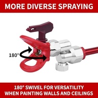Spray Freely 2 Peças - Junta Giratória 7/8" para Pistola de Pintura Sem Ar | Rotação 360° - imagem 4
