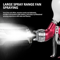 HVLP Pistola de Pintura Automotiva Portátil - Controle Preciso para Móveis e Veículos - imagem 4