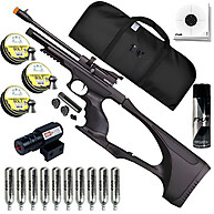 PISTOLA/CARABINA TAG SERPENT-S CO2 5,5MM – 2 EM 1 TÁTICA - imagem 1