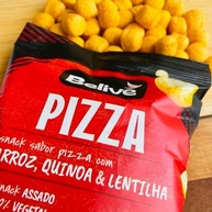Belive Snack Multigrãos Sabor Pizza Margherita Snack Saudável Sem Glúten Sem Lactose 35G - imagem 1