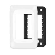 Placa 3 Postos 4x2 Pial Pop: Organize sua Instalação! - imagem 1