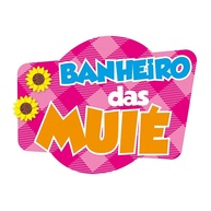 Placa Banheiro das Muié: Decore com Humor! - imagem 1