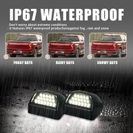 Kit 2 Luzes de Placa LED Xenon Branco 6000K para Cadillac Escalade, Silverado, Tahoe, Sierra, Yukon - imagem 5