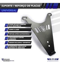 Suporte de Placa Universal para Moto: Segurança e Estilo Reforçados - imagem 4