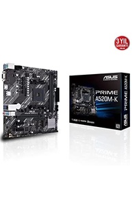 Placa Mãe Asus para AMD AM4 Prime A520M-K 2xDDR4 mATX - 90MB1500-M0EAY0 - imagem 3